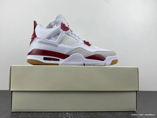 Rep Husky Jordan 4 Red SB Retro Pine DR5415-160 0818